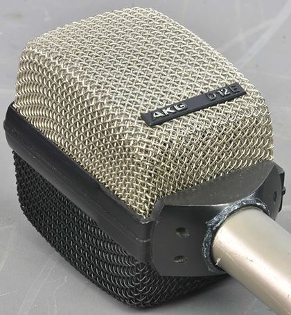 Akg-AKG D12E vintage microphone a/seen